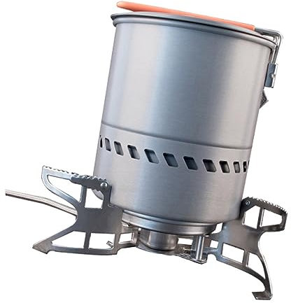 BESPORTBLE Utensilios De Cocina Para Acampar Juego De Ollas Portátiles Para Quemador Utensilios De Cocina Para Picnic Al Aire Herramienta De Para Picnic Para Camping y