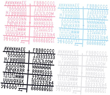 STOBOK 8st Brieftafeln Auswechselbares Letterboard Verkohlen Alphabet-plüschtiere Weiße Fotorahmen Filz-message-board Briefbrett Message-board-brief Messageboard Bilderrahmen Buchstabe