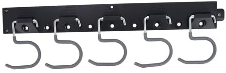 Lurrose Werkzeugwand Mit Rutschfester Pvc-beschichtung Aus Metall Und Kunststoff Für Garage Als Wandhalterung Für Gartengeräte Und Besen