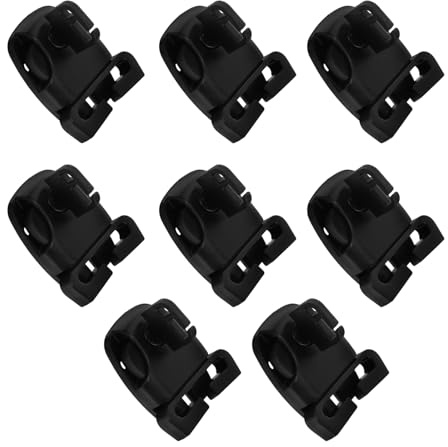 Hoement 8pcs Spa Hot Tub Cover Clips - Latch Replacement Hot Tub Cover Latches Lock Bathtub Hardwares Accessories