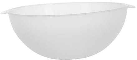 Gogogmee Bassine De Lavage Visage Transparente En Plastique 21 Cm Avec Poignée, Bassin Salon De Beauté Multifonction, Usage Domestique Et Soins Du Visage