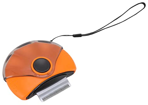 Generic Haustier-Entwirrungskamm, 3-in-1, Praktisch, Effektiv, Zum Entfernen Verknoteter Haare, Rotierender Haustierkamm Im Taschenformat für die Tierhaarpflege (PTk920)