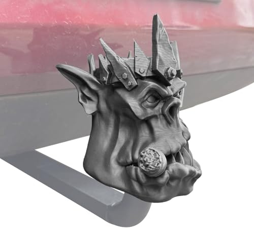 Anhängerkugelabdeckung,3D Gedruckter Origineller Schutzüberzug - Anhängekugelschutz | Als Dekorative Abdeckung Für Anhänger Wohnmobile Geländewagen Autos Und