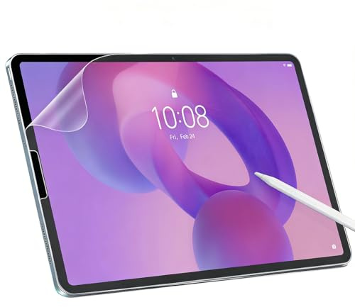 PORRVDP Paperfeel Screen Protectors for Lenovo Idea Tab 2025 / Tab M11 2024 | 2Pcs Matte PET Paper Film for Writing and Drawing Feel Like on Paper,Anti Glare,HD Clear,Anti-Bubble