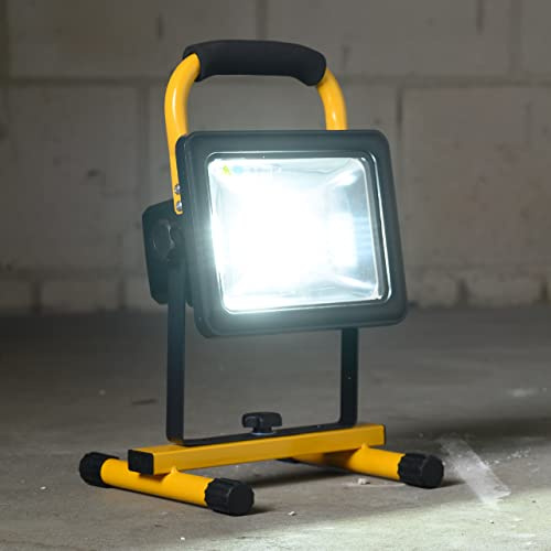 Proventa® WorkLoad Akku-Baustrahler 20W kaltweiß LED 1.350 Lumen IP65