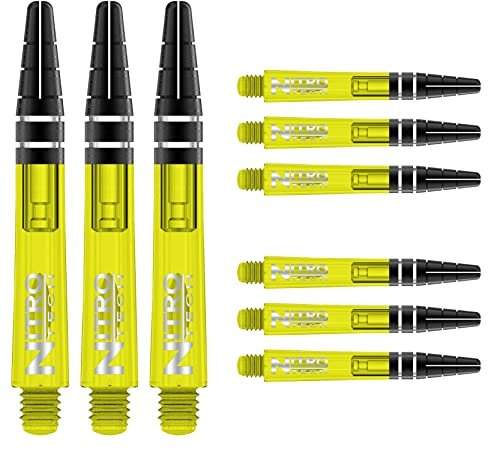 RED DRAGON Nitrotech Kurzschaft Gelb 3 Stück (insgesamt 9 Wellen)
