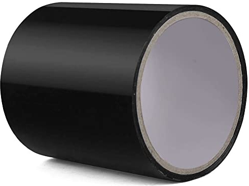LLPT Waterproof Patch Seal Tape | 100MM*1.5M*0.65MM | Black | Instant Sealing | for Boats Hoses Pipes Gutters Pool Liners Coaxial Antenna and Electrical Cables (BS410)