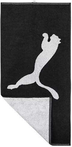 PUMA Sports Towel Statement Deluxe Edition Black Size L