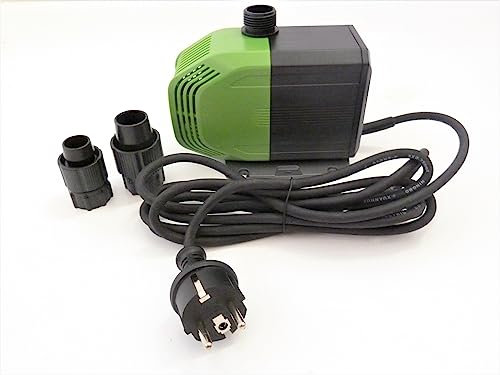 CHM GmbH® Teichpumpe 20 Watt Bachlaufpumpe Filterpumpe 3500l L/h Pumpe Aquarium