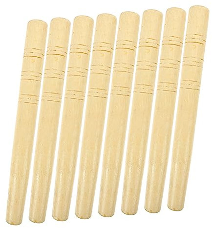 ABOOFAN 8stücke Teiliges Holzgriffe Für Gartenwerkzeuge Ergonomische Holzstiele Für Hacken Schaufeln Und Kleine Gartengeräte Langlebig Und Leicht Für Täglichen Gebrauch