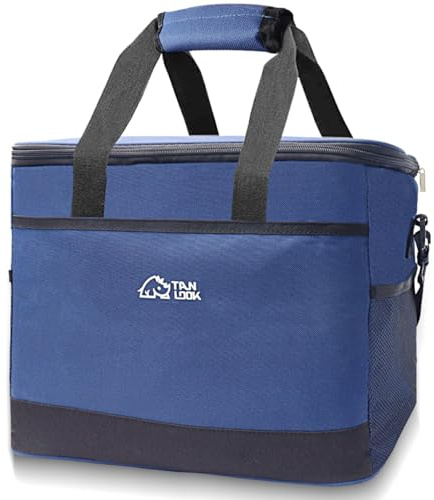 Everpwr Cooler Bag 30L, Large Insulated Picnic Bag Lunch Bag, Waterproof Soft-Sided Cool Bags for Camping/BBQ/Beach/Family Travelling & Outdoor Activities