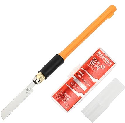 KITANDOVE 1satz Mini Hand Hacksaw Für Modellbau Präzise Modellbau Werkzeuge Mit Griff Für Projekte Mini Handsäge Für Bastelarbeiten