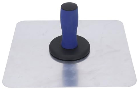 Gipsputz- aus Aluminium mit Soft-Grip-Griff, 30 X 30 Cm Gips-Mörtel-Plattenhalter, Finishing-Putzwerkzeug für Zementmörtel-Trockenbauwände, Maurerkelle, Mörtel-Plattenhalter