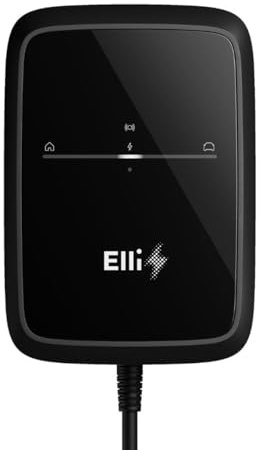 Elli Charger 2 Pro 139915007 Wallbox | 22 kW | 7,5m Typ 2 Kabel | RFID/APP/ISO 15118 (PnC) | MID, LAN/WLAN/SIM+ | OCPP 2.0.1/Modbus RTU&TCP/EEBus | DC-Schutz | Ladestation für Elektro-/Hybrid-Auto