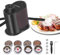 BORUiT BQ500 Smoking Gun, Portable Food Smoker Kit, Smoke Infuser with 4 Pack Wood Chips, Handheld Smoke Gun for Kitchen, Drinks, Meat, Salmon, Cocktails, Cheese, Barbecue