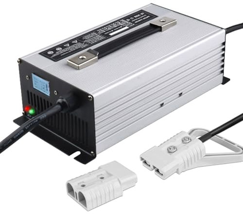 HYDTGZ 1500 W Hochleistungs Ladegerät für Gabelstapler (12 V/24 V/36 V/48 V/60 V) mit 50 A/120 A/175 A/350 A Anderson Stecker Zum Laden von Blei Säure Batterien,36v 30a,120A