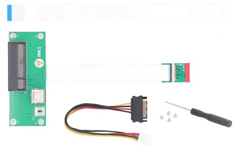 Ylwxzenith Chiave NGFF M.2 A/E TO PCIE Express 8x Adattatore USB con prestazioni di velocità di alimentazione stabile per trasferimento di dati fluenti Plug and Play di compatibilità ampia