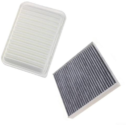 Gdfnmogo 2-teiliges Innenraumfilter-Set Motor Plus kompatibel mit 2009-2017 für Matrix ab 2009 für 2014 für Scion Xd 2008 bis 2014 und für Yaris für 2007 für 2017 Modelle
