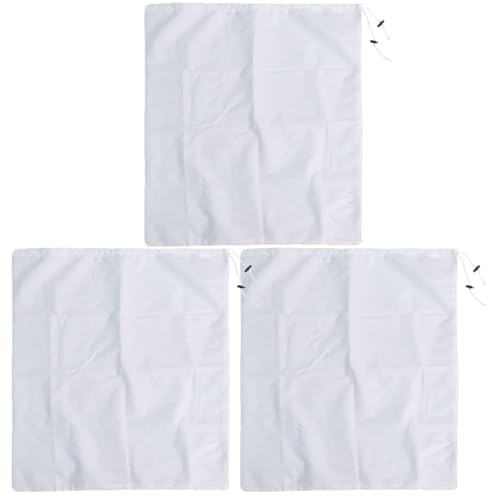 iplusmile 3 Fundas Protectoras contra Heladas para Plantas Cordón Ajustable Tela Antihielo Transpirable Tamaño 60X80 CM para Arbustos y Árboles Jardín Invierno