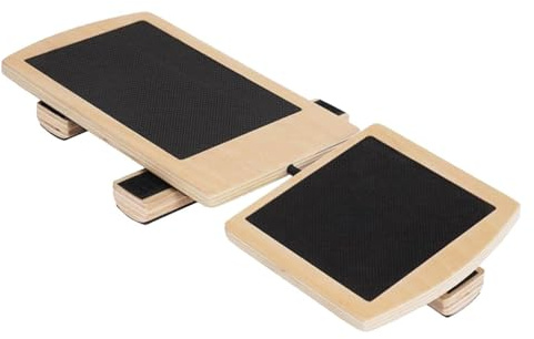 Single Leg Balance Board - Rikliga Syften, Ankel Strengthener Set, Halkfri Fot- Och Fotledsstyrketränare | Bärbar Anklar Wobble Strengthener Board För, Sovsal, Hotell, Skola