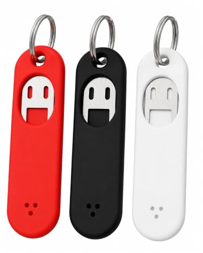 BTACGWP Lot de 3 Éjecteurs de Carte SIM avec Étui de Protection en Silicone – Outil d'Éjection en Acier Inoxydable 304, Design Anti-Perte, Compatible avec iPhone, Android, Samsung, Huawei et Plus