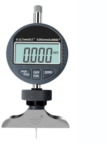 Digital urtavlingsindikator med LCD-skärm, precisionstestmätare, räckvidd 0-25,4 mm, upplösning 0,001 mm, perfekt för industriella applikationer