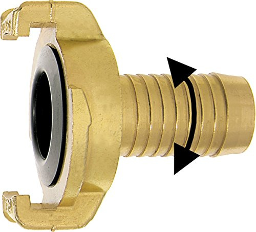 Schlauchkupplung, Klauenkupplung mit drehbarer Tülle 1, für Geka, Wasser, Schlauch, W282