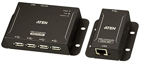 Aten Extender Usb 2.0 Cat 5 A 4 Porte [fino A 50 M] (aten Uce3250 Local And Remote Units -)