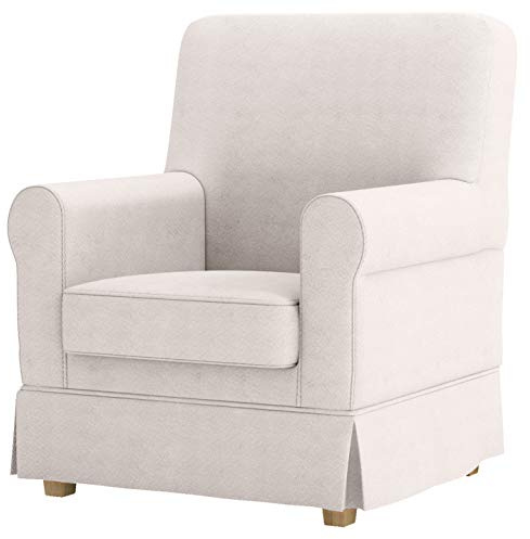 Duable Ektorp Jennylund Cover Replacement Custom Made Compatible for IKEA Jennylund Chair. an Armchair Sofa Slipcover Replacement (Polyester Flax Beige)