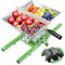 NAIZY Moulin à Purée à Fruits 7L en Acier Inoxydable avec Broyeur Manuel de Presse à Fruits à Manivelle (Moulin à Fruits,7L)