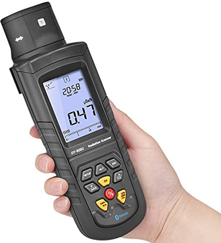 Rilevatore Di Radiazioni Di Campo Elettromagnetico,Contatore Geiger Professionale Rilevatore Di Radiazioni Nucleari Contatore Radioattivo,Con Display A Led