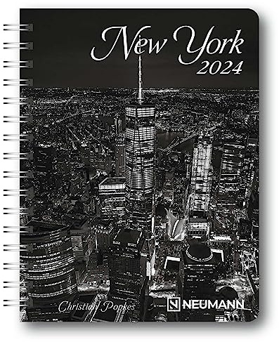 New York 2024 - Diary - Buchkalender - Taschenkalender - 16,5x21,6: Diary