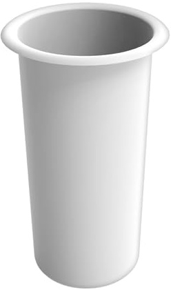 Ricambio interno in plastica per portafiori funerari diametro 3 cm - Altezza cm 8