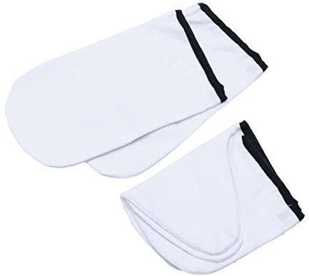 Ipetboom 2paare Paraffinwachshandschuhe Hand Und Fußabdeckung Für Wachsbadbehandlung Frottee-baumwollhandschuhe Isolierhandschuhe Für Spa Therapie