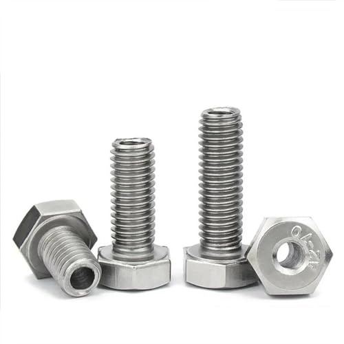 M4 M5 M6 M8 M10 M12 M14 M16 M20 304 Tornillo Hueco Hexagonal Exterior De Acero Inoxidable Tornillo Hueco Máquina De Máscara Tornillo De Agujero Pasante M6x30 5pcs