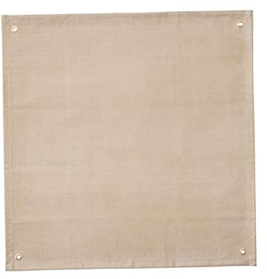 Mipcase Couverture Anti-feu en Fibre De Verre 50 X 50 Cm Tapis De pour Barbecue Couverture De Camping Résistante À La Chaleur