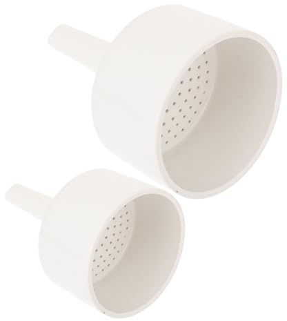 OSOLADY 2pièces Entonnoirs Céramique Pour Laboratoire Lot Outils De Filtration Précis Et Légers Pour Applications Scientifiques