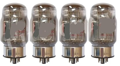 KT100 Röhren-Upgrade KT88 geeignet for HiFi-Audio-Röhrenverstärker-Kit, DIY-Präzisionsanpassung in Vier Richtungen(4pcs Matched Quad)