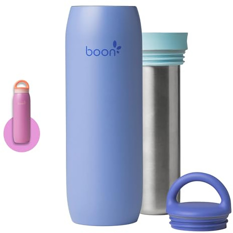 Boon Frosh Breast Milk Chiller and Storage Container - Blue - for 10-24 Oz