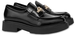 Love Moschino Women's Ja10404g1njd0000 Oxford Shoe, Black, 6 Women