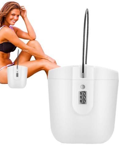 fuerte para la playa: de seguridad portátil, impermeable con