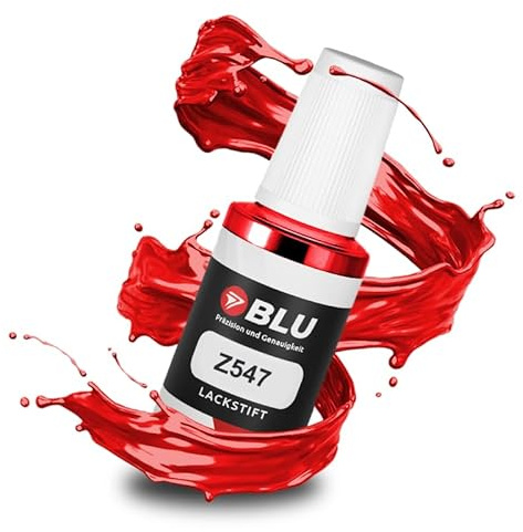 BLU Auto Lackstift Rot kompatibel für OPEL Z547 ROT MAGMAROT | Auto Lack Reparatur Ausbesserungslack