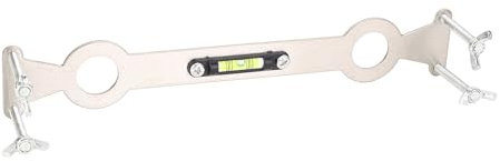 Fafeicy Niveau de Tuyau en Acier Inoxydable Réglable Haute Précision de Douche à Eau Froide Chaude Salle de Bain Polyvalent Ensemble pour les Accessoires de Plomberie