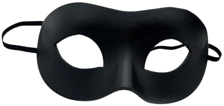 Lyivisk Venezianische Maske Schwarz Herren Maskenball Maske aus bequemem Stoff für Karneval Halloween und Mottoparty Klassische Gesichtsverkleidung im Vintage Stil