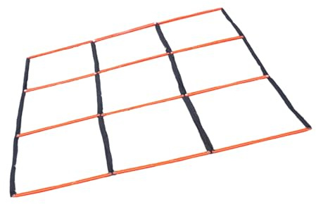 Geavonyg Verstärkte Nylon Sport Agility Leiter Mit Rutschfesten Sprossen Für Fußball Basketball Boxen Training Trainingsgerät Tragbare Fitness Trainingsleiter