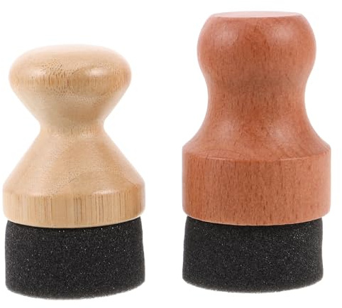 HAPINARY 2pezzi Applicatore Olio per Taglieri in Legno Spugna per Cucina e Casa