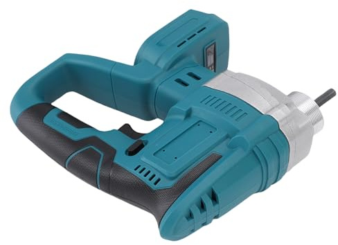 Asixxsix Vibratore per Calcestruzzo, 600W 6000RPM Utensile Vibrante per Calcestruzzo Senza Fili Custodia in Alluminio con Design Leggero per Fondazioni di Basi in