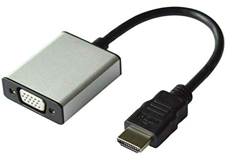 Value Cable Adaptador HDMI a VGA+3,5mm Audio (estéreo)