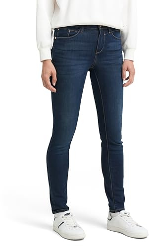 TOM TAILOR Damen 1008122 Alexa Skinny Jeans, 10282 - Dark Stone Wash Denim, 33W / 32L EU