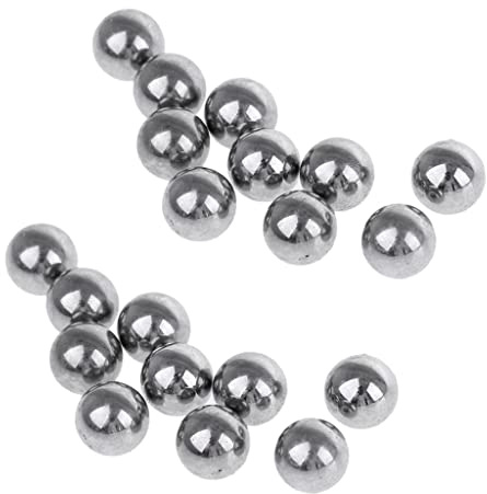 SDENSHI 20 Stücke Hochwertige Stahlkugellager Kugel 6,3mm 1/4